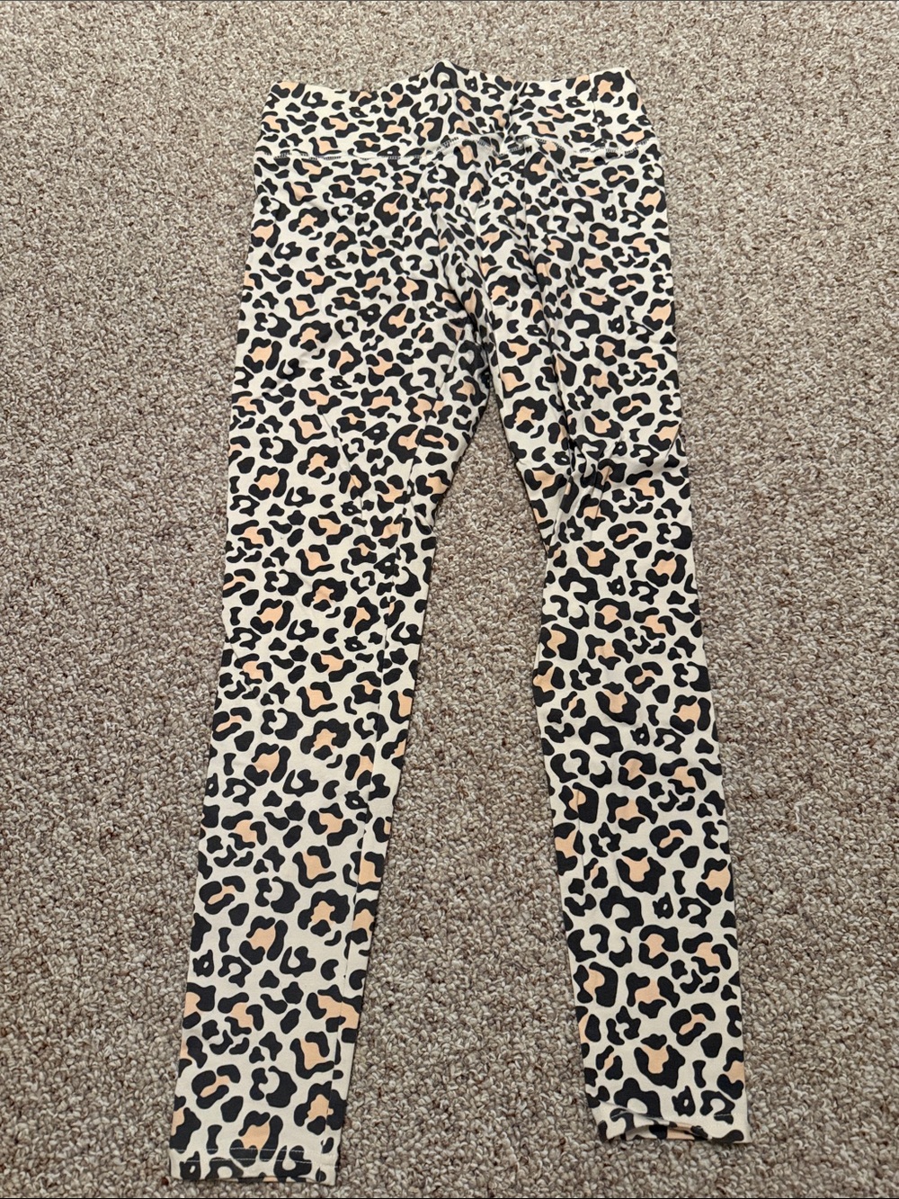 wild fable Leopard Print Leggings in Black, Cream, Tan
